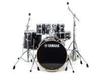 Stage Custom Birch Raven Black com Hardware 22'' Stage Custom Birch Raven Black com Hardware 22''